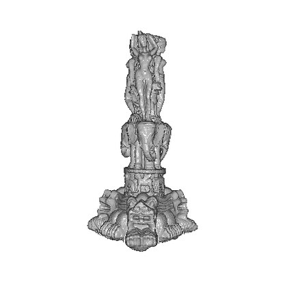 Thai statue, full detail