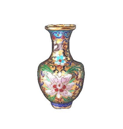 Textured vase, neural texture mapping